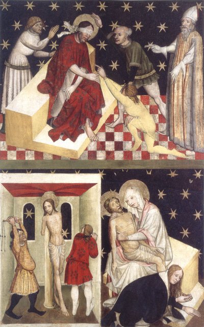 ウィンターフェルドの二部祭壇画 作： Unbekannt Unbekannt